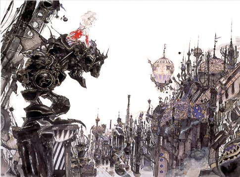 La cautivadora Terra Brandford, protagonista de Final Fantasy VI, sobre su Magitek